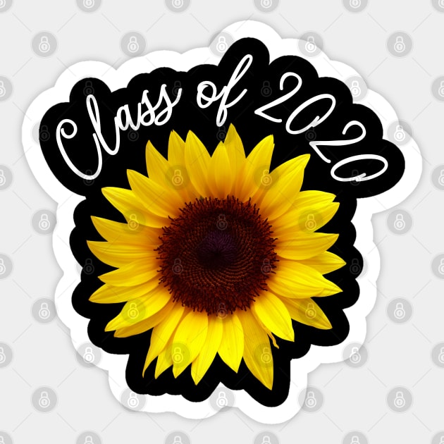 Class of 2020 Sunflower Design Sticker by JPDesigns